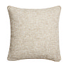 Isabella textured slub natural cushion product image 2