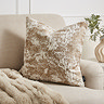 metallic gold cushion image