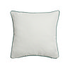 Sage Sofia piped cushion front image 2