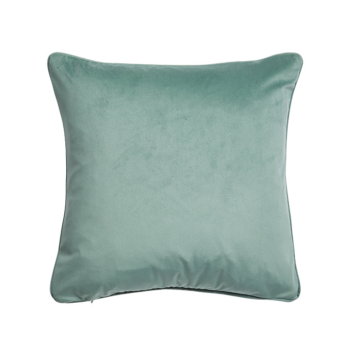 Sage Sofia piped cushion back image 3
