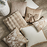 wave taupe cushion group image