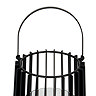 Lynk Medium Lantern with handle and glass candle holder