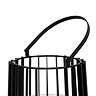 Lynk Medium Lantern with handle and glass candle holder