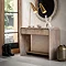 image of mango wood console table