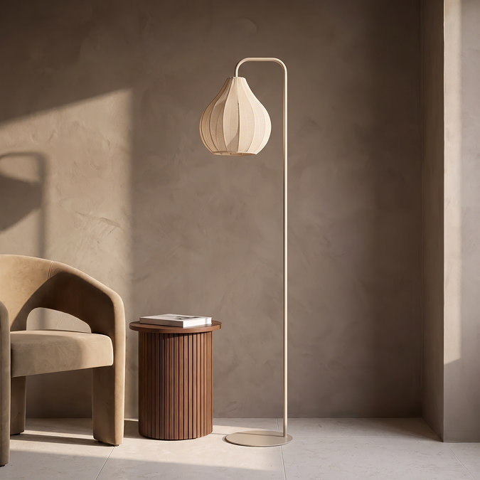 Lysen Floor Lamp Natural