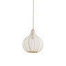 cut out of sheer flower inspired pendant light