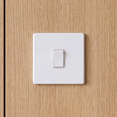 Double 10A Single Light Switch