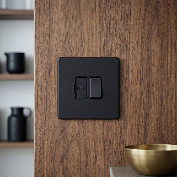 Matt Black Switched Fuse View 2