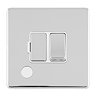 Switched Fuse with Flex Polished Chrome Cut Out