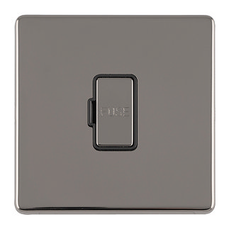 Black nickel unswitched fuse spur