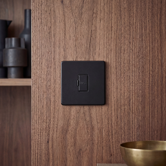 Matt Black Unswitched Fuse Spur View 2