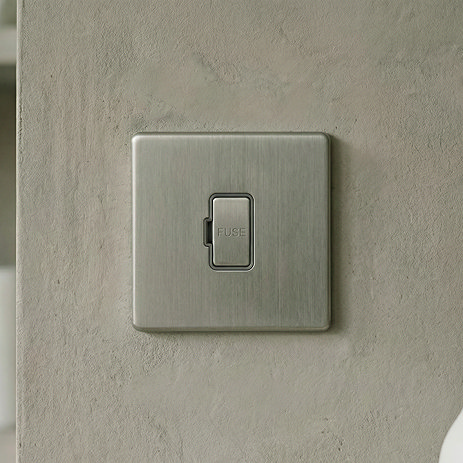 Unswitched Fuse Spur in Stainless Steel