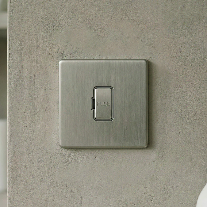 Unswitched Fuse Spur in Stainless Steel