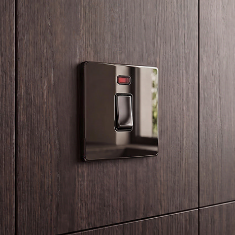 Lyss Black Nickel Switch