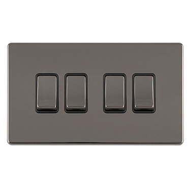 4 gang light switch collection