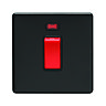Matt Black cooker switch