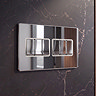 6 Gang Light Switch Polished Chrome Lifestyle