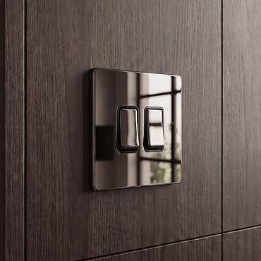 Lyss Black Nickel Switch