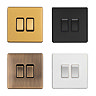 2 gang light switch collection