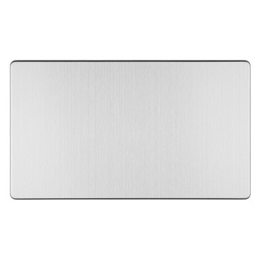 Stainless steel double blank plate collection
