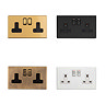 Screwless Double Socket Collection