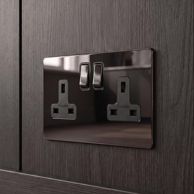 Lyss Black Nickel Socket