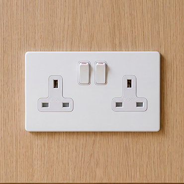Double 13A Socket Cut Out