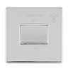 Fan Isolator Switch Polished Chrome Cut Out