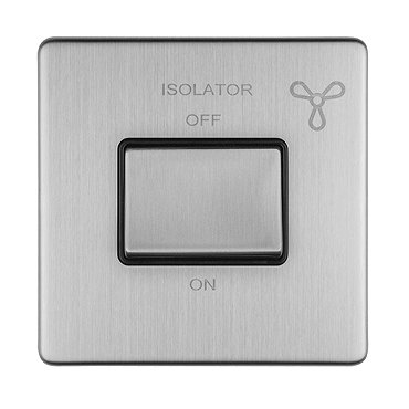 Stainless steel fan isolator switch collection