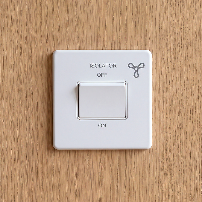 Fan isolator switch