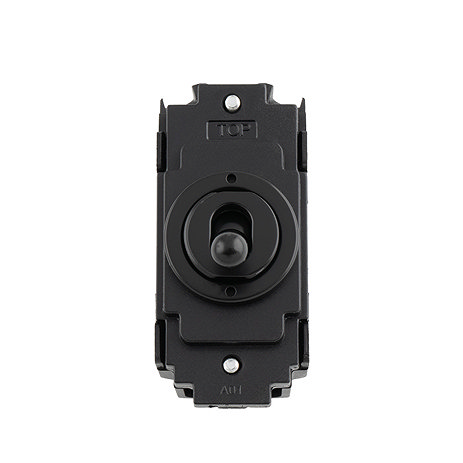 Lyss matt black intermediate toggle switch image