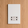 White Shaver Socket