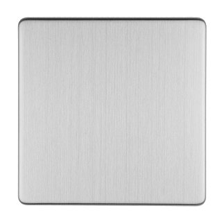 Stainless steel single blank plate cut out