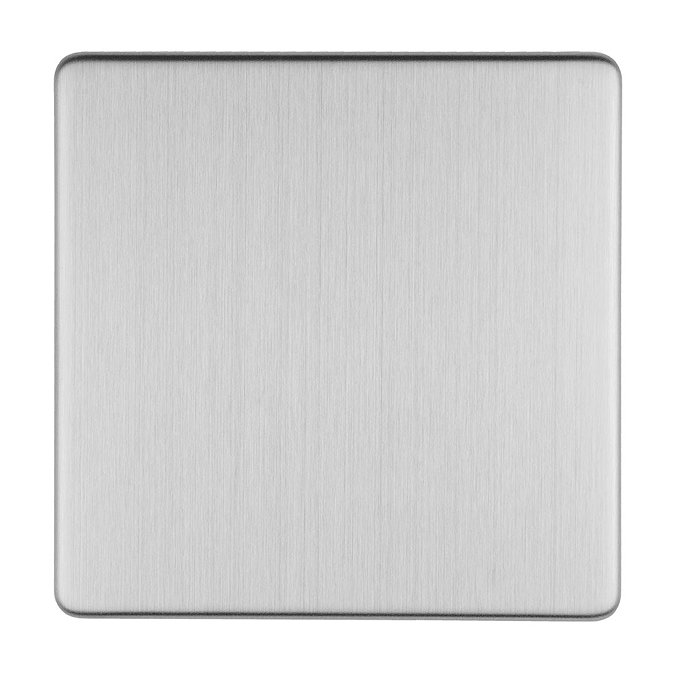 Stainless steel single blank plate cut out