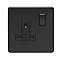 Matt Black Single Socket