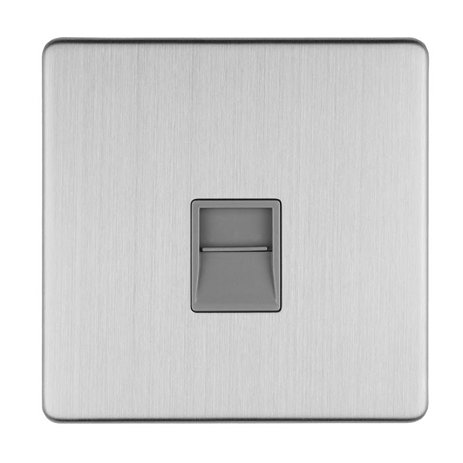 Stainless Steel Telephone Socket
