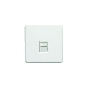 White Telephone Socket Collection