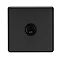 Matt Black Single Toggle Light Switch