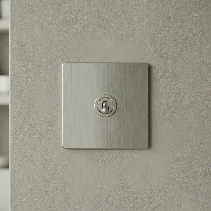 1 Gang Toggle Switch in Stainless Steel