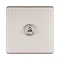 Stainless Steel Single Toggle Light Switch Cut Out
