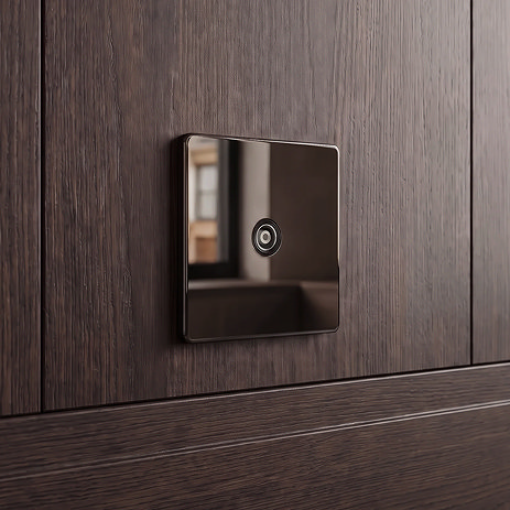 Lyss Black Nickel Socket