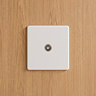 White TV Socket