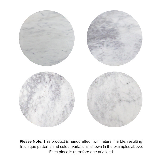 image of circle marble swatches