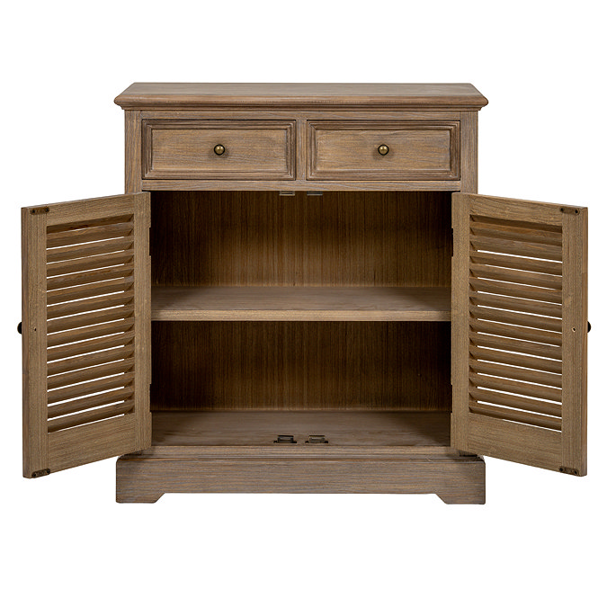 Marlow Chest of Drawers stock image of inside cupboards