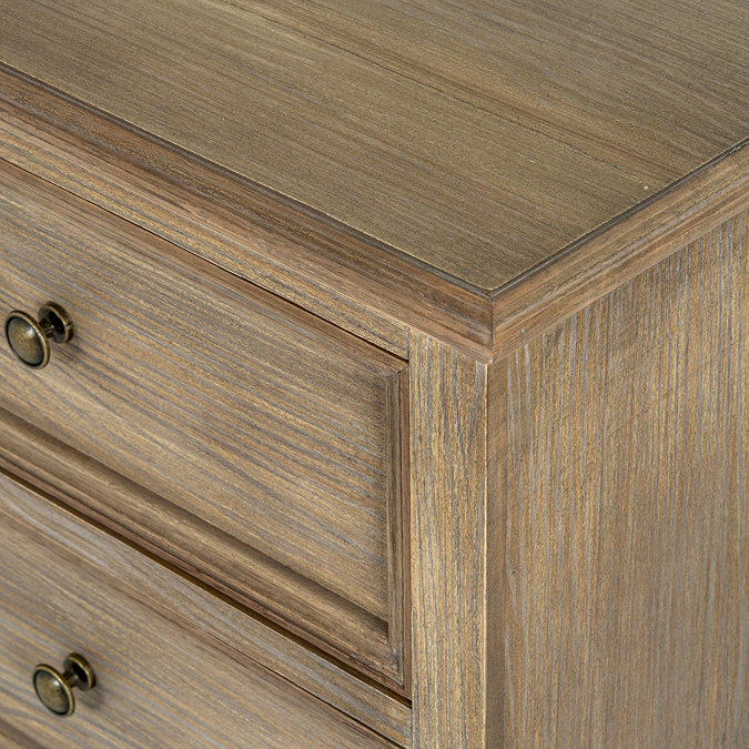 Marlow 3 drawer bedside table