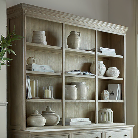 Marlow 3 shelf dresser top