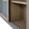Marlow Sliding Glass Dresser Top close up image