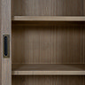 Marlow Sliding Glass Dresser Top close up image