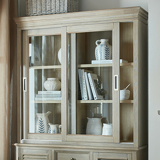 Marlow Sliding Glass Dresser Top image
