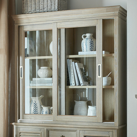 Marlow Sliding Glass Dresser Top image